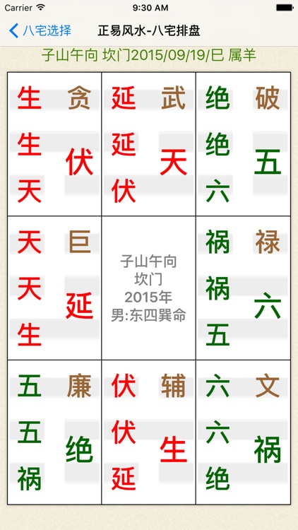 正易风水排盘 screenshot-3