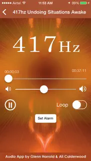 417hz solfeggio sonic meditation by glenn harrold & ali calderwood iphone screenshot 1