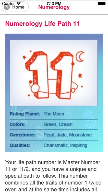 Numerology Horoscope