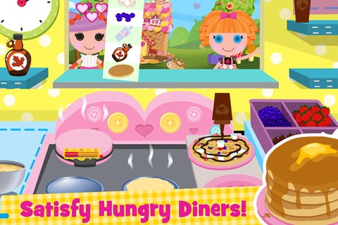 Lalaloopsy Diner - A Candy Coated Burgeria, Pizza Party Cooking Game screenshot 3