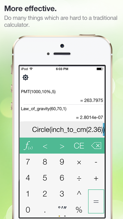 iFxCalc: A most human nature function calculator. Support customization of functions.のおすすめ画像2