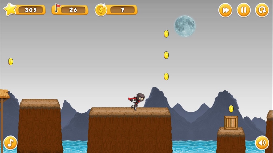 #2. Ninja Hero Run Game - Fun Games For Free (iOS) 由: pratthana wadtanaoi