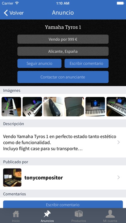Mercasonic - Segunda mano