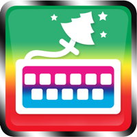 Christmas Holiday Keyboard Background Color Themes for iPhone iPad iPod