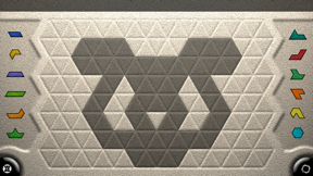 TriZen Free - Relaxing tangram style puzzles screenshot
