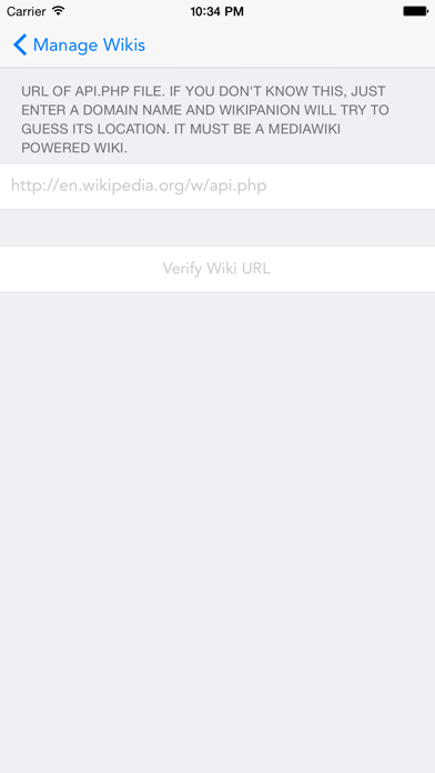 Wikipanion Plus screenshot