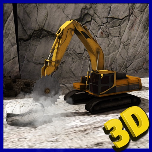 Mega Construction Mountain Drill Crane Operator 3D Game