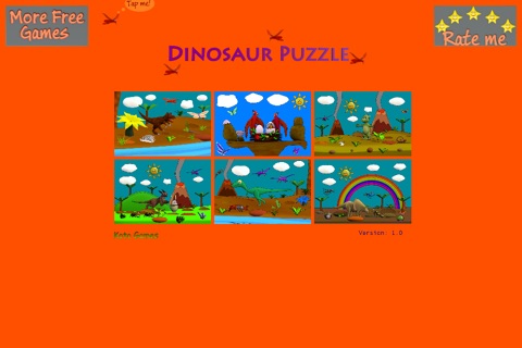 Cartoon Dinosaur Puzzle screenshot 4