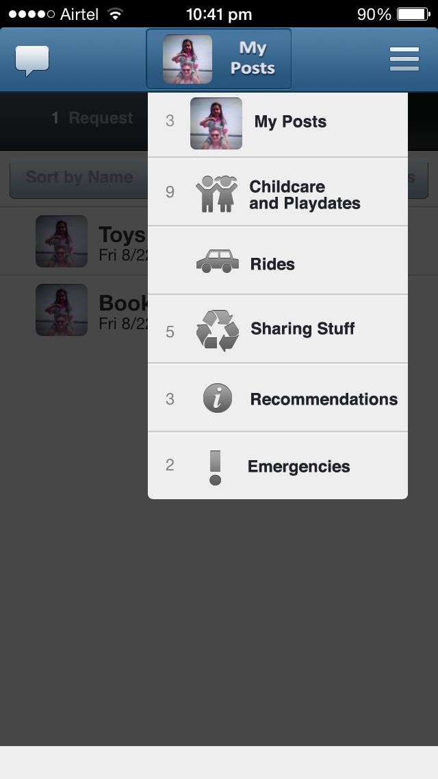 App screenshot