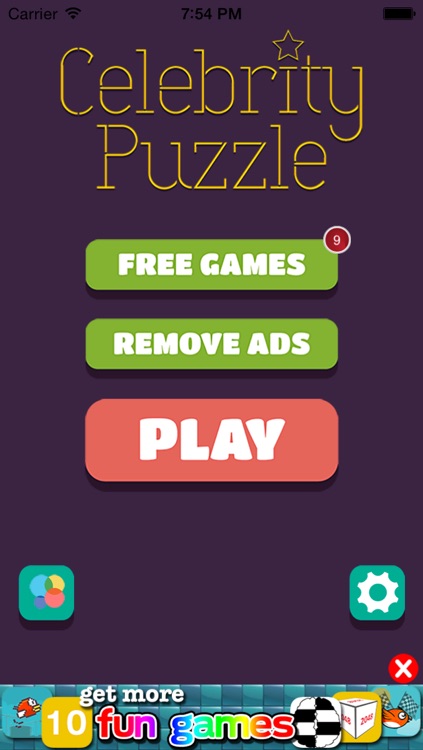 Celebrity: Puzzles Free