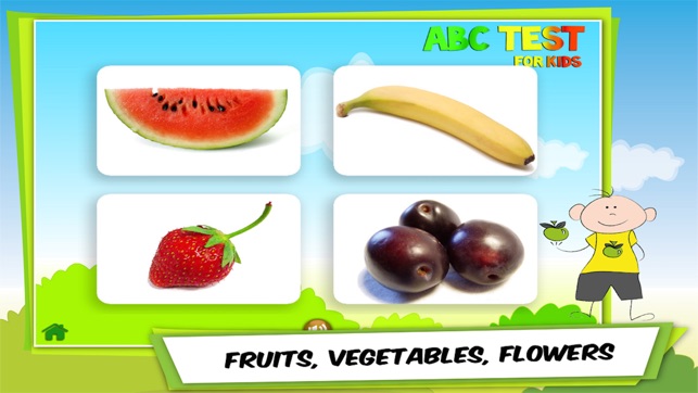 ABC兒童測試：學英語 - 尋找動物，字母，數字，水果，蔬菜，形狀，顏色和對象 -(圖3)-速報App