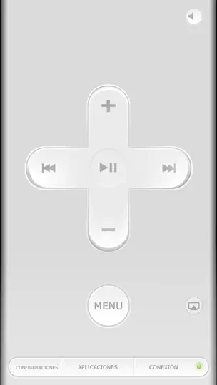 Captura de pantalla de Rowmote en iPhone 1