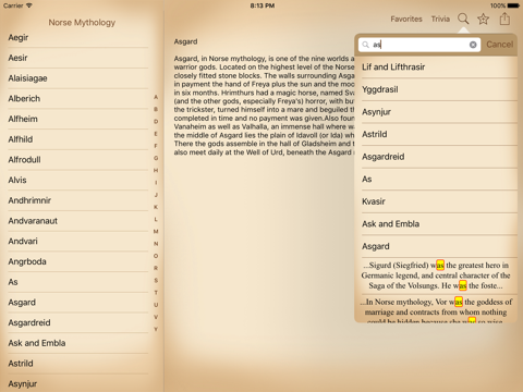 Screenshot #5 pour Mythology - Norse