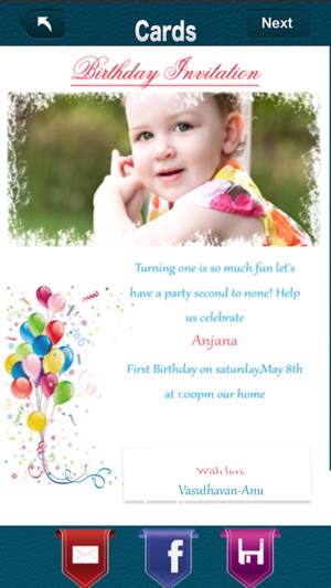 Birthday Invitation Pro(圖2)-速報App