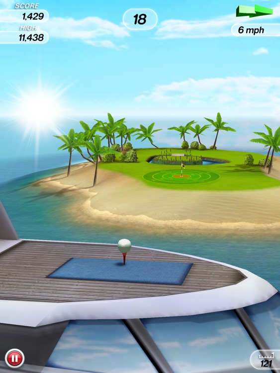 Flick Golf HD screenshot-3