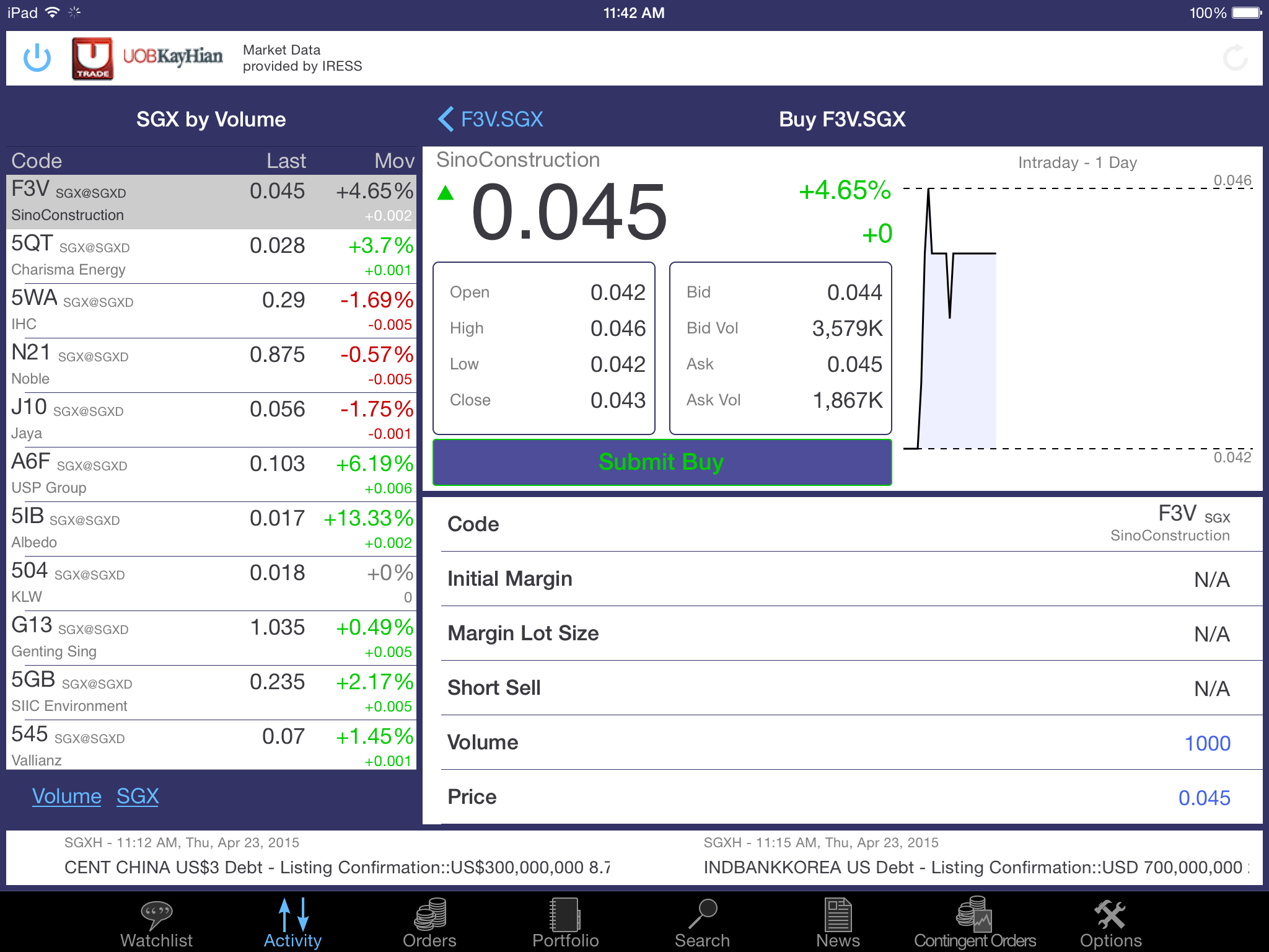 UTRADE MY Foreign Trading Mobile screenshot 5