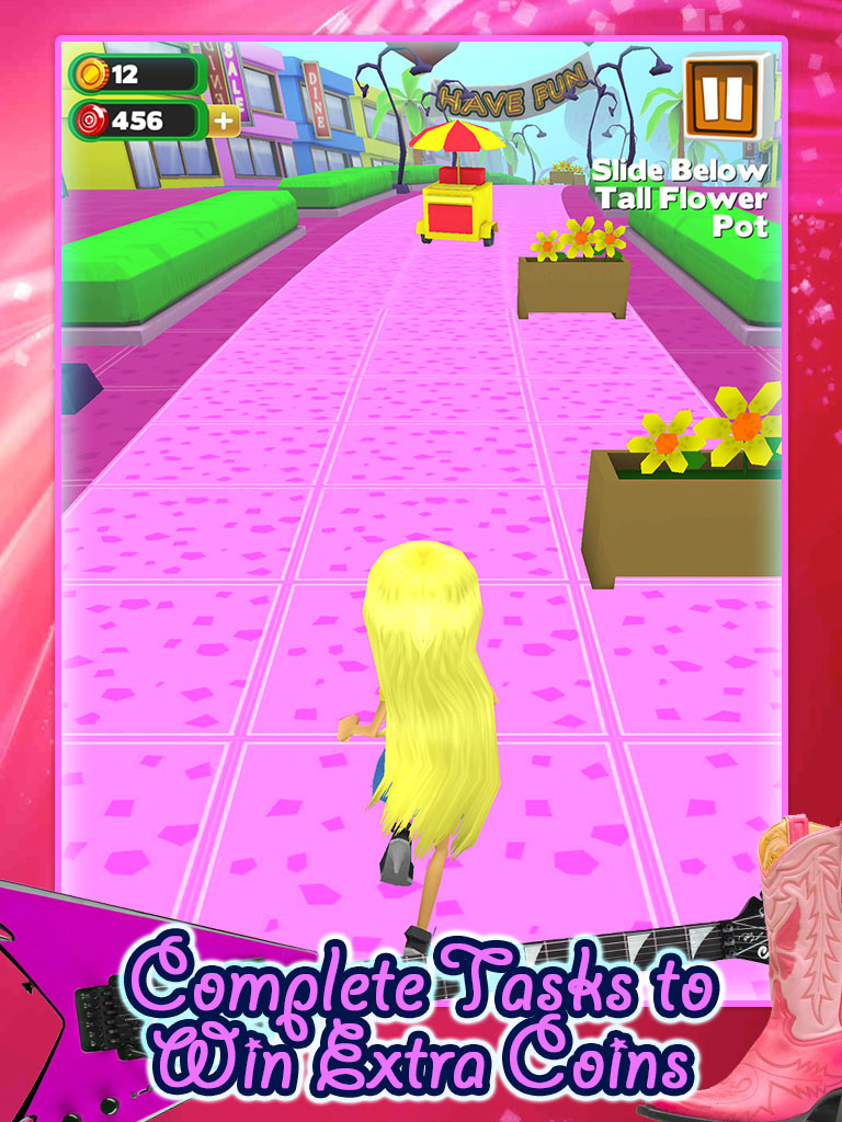 3D Fashion Girl Mall Runner Race Game by Awesome Girly Games FREE screenshot 9