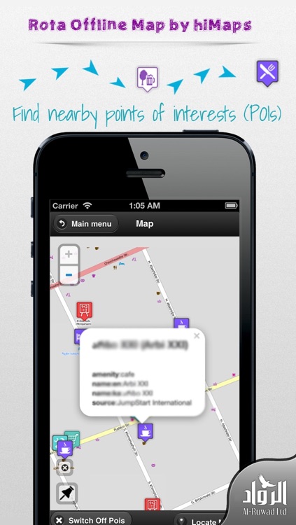 Rota Offline Map by hiMaps by Al-Ruwad Ltd