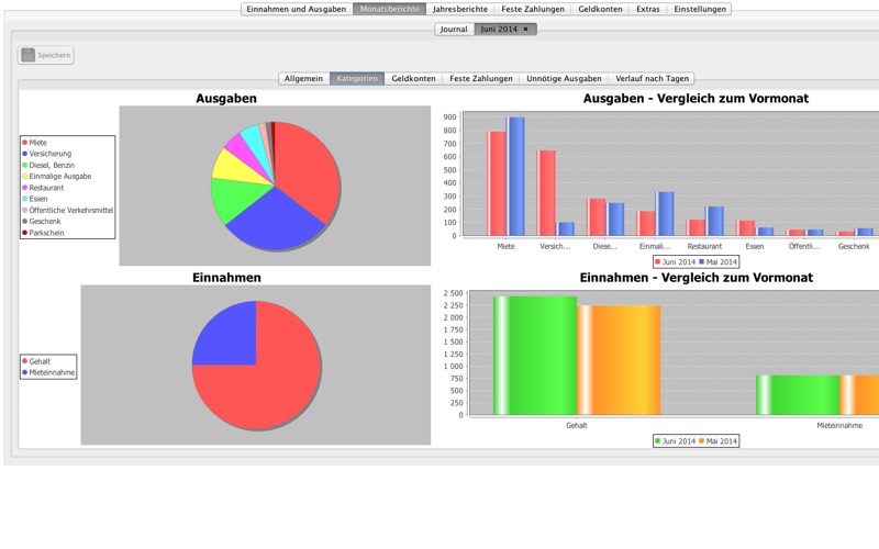 Screenshot #3 pour Haushaltsbuchhaltung