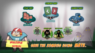 Screenshot #2 pour Math Vs Zombies - Math Games Grade K - 5