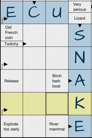 Crossword: Arrow Words. Smart Crossword Puzzles for iPhone screenshot 4