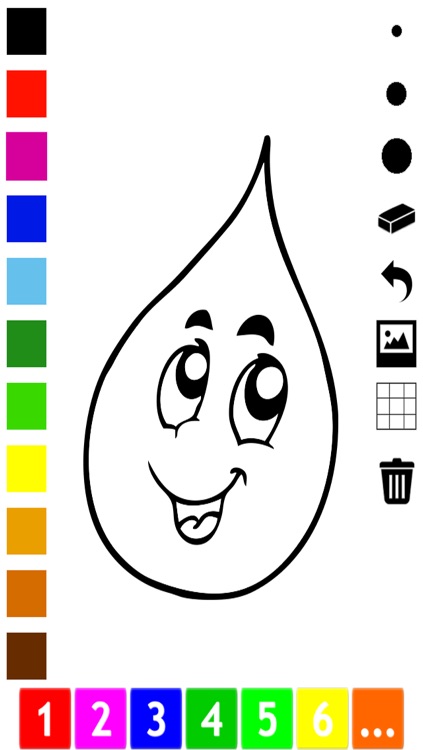 A Weather Coloring Book for Children: Learn to color the world screenshot-4