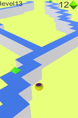 Zigzag game Roll the Ball screenshot 3