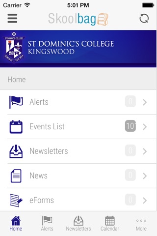 St Dominic's College Kingswood - Skoolbag screenshot 2