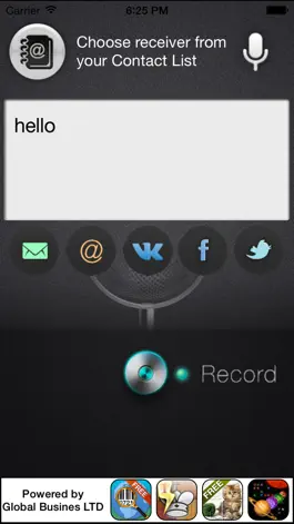 Game screenshot On Air Messenger - Speech recognizer for sending messages! apk