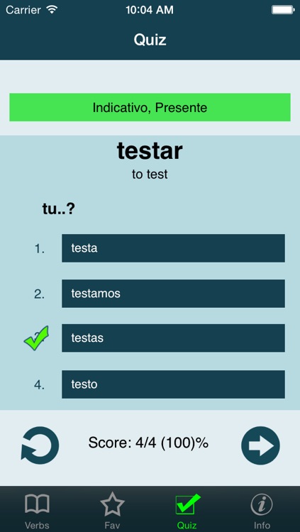 Portuguese Verbs + screenshot-3