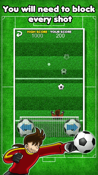 Screenshot #2 pour Amazing Goalkeeper - Bravo Penalty Soccer Sports Showdown Free