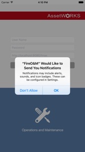 AiM FiRE Operations & Maintenance screenshot #1 for iPhone