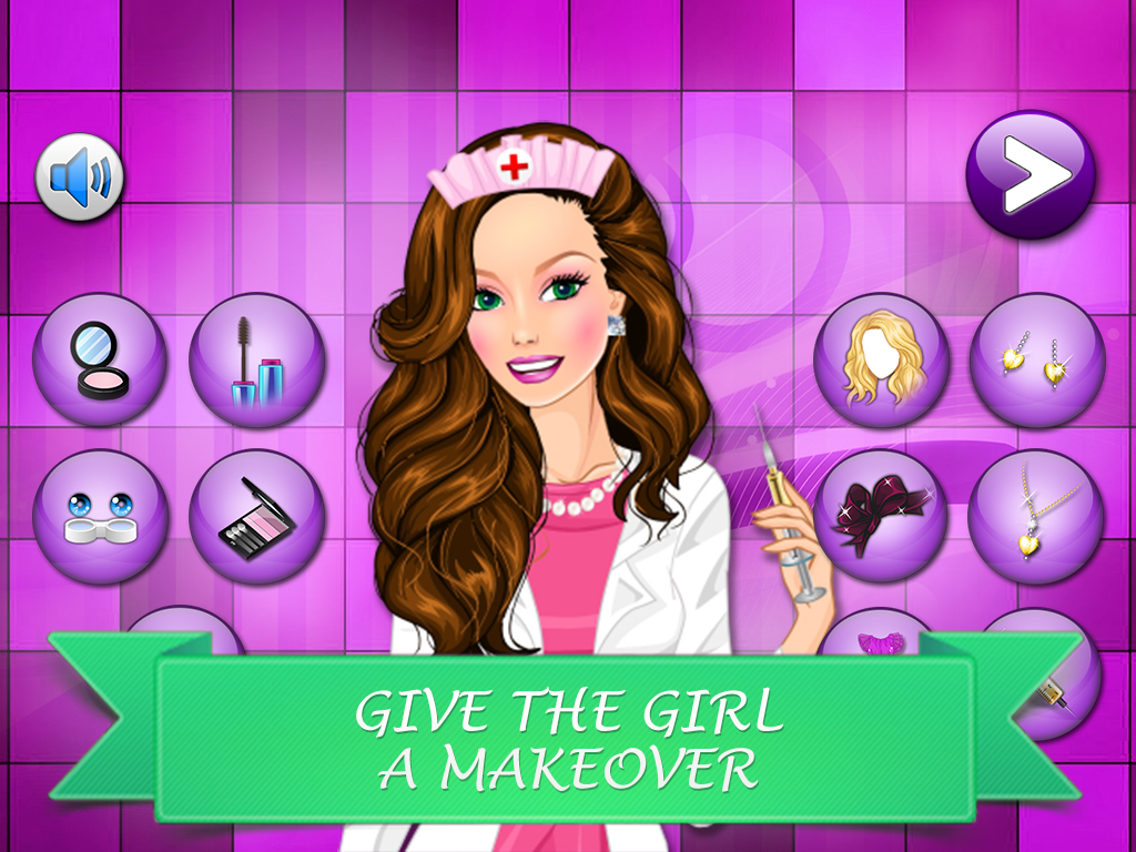 Nurse in Crazy Hospital - Dress Up Game for Girls and Kids screenshot 6