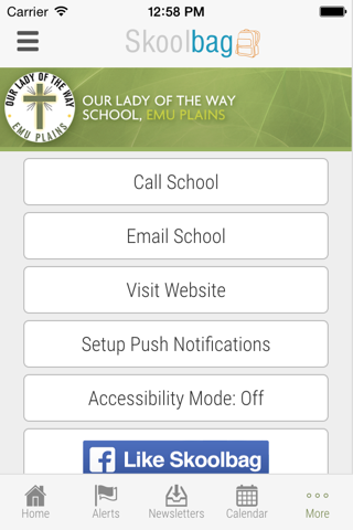 Our Lady of the Way Emu Plains - Skoolbag screenshot 4