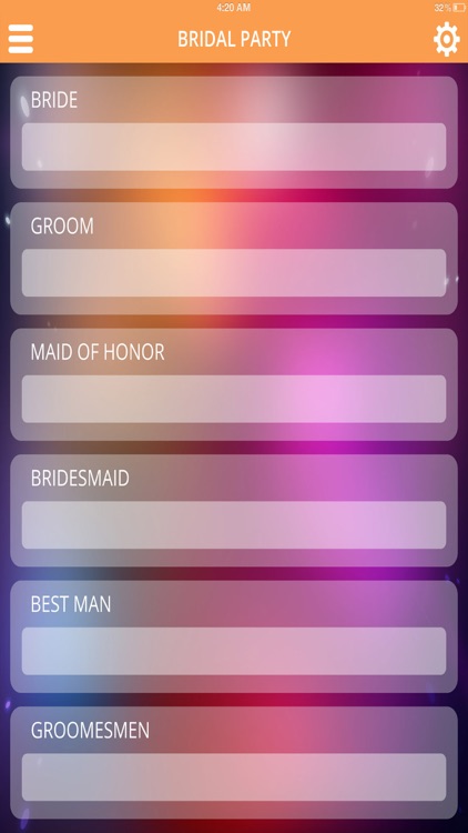 Wedding planner deluxe