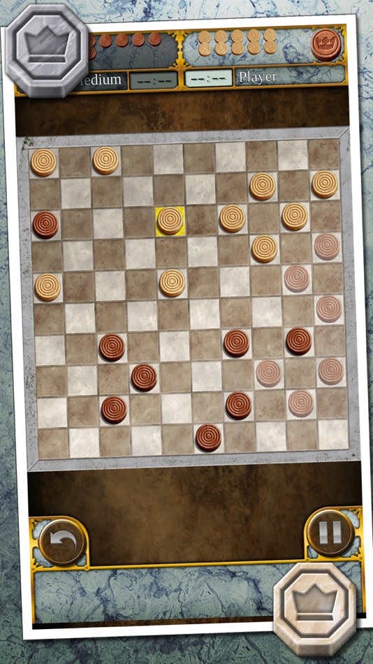 #4. Checkers II (iOS) 由: Magma Mobile