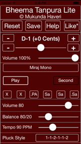 Bheema Tanpura Lite screenshot 1