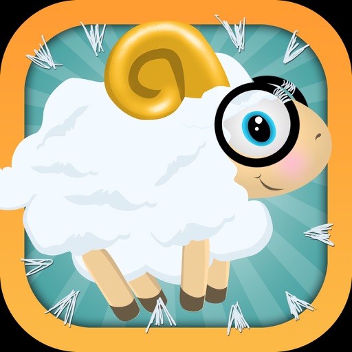 A Sheep Launcher, jumping, hoping side by side - dangerous spike edition icon