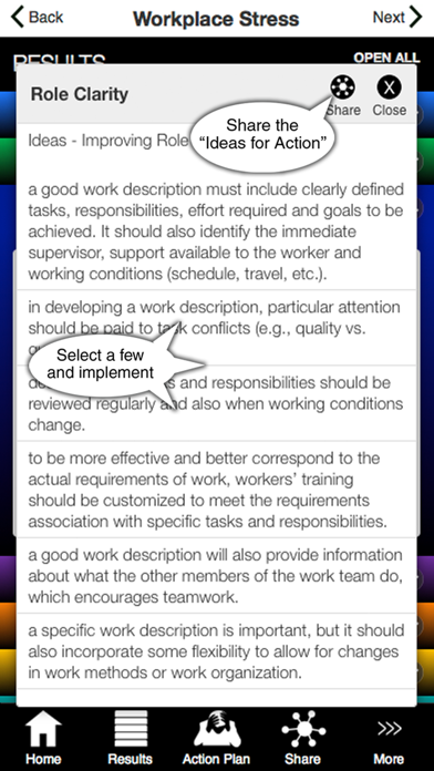Measure Workplace Stress screenshot