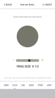 taille votre bague iPhone Captures Décran 2