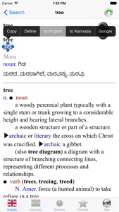 English Kannada best dictionary screenshot #3 for iPhone