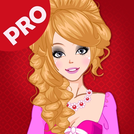 pink princess dressup pro - more stylish princess dress up icon