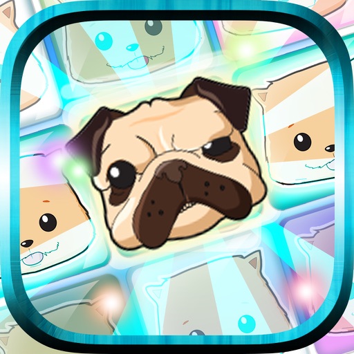 Adorable Dog Puppy Candy Match icon