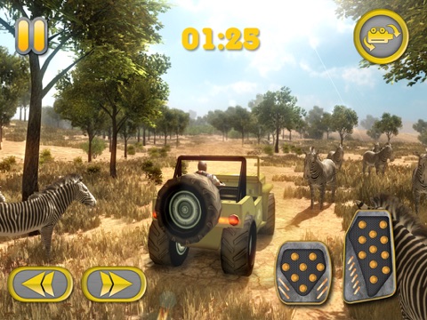 African Safari Crazy Driving Simulator iPad screenshot