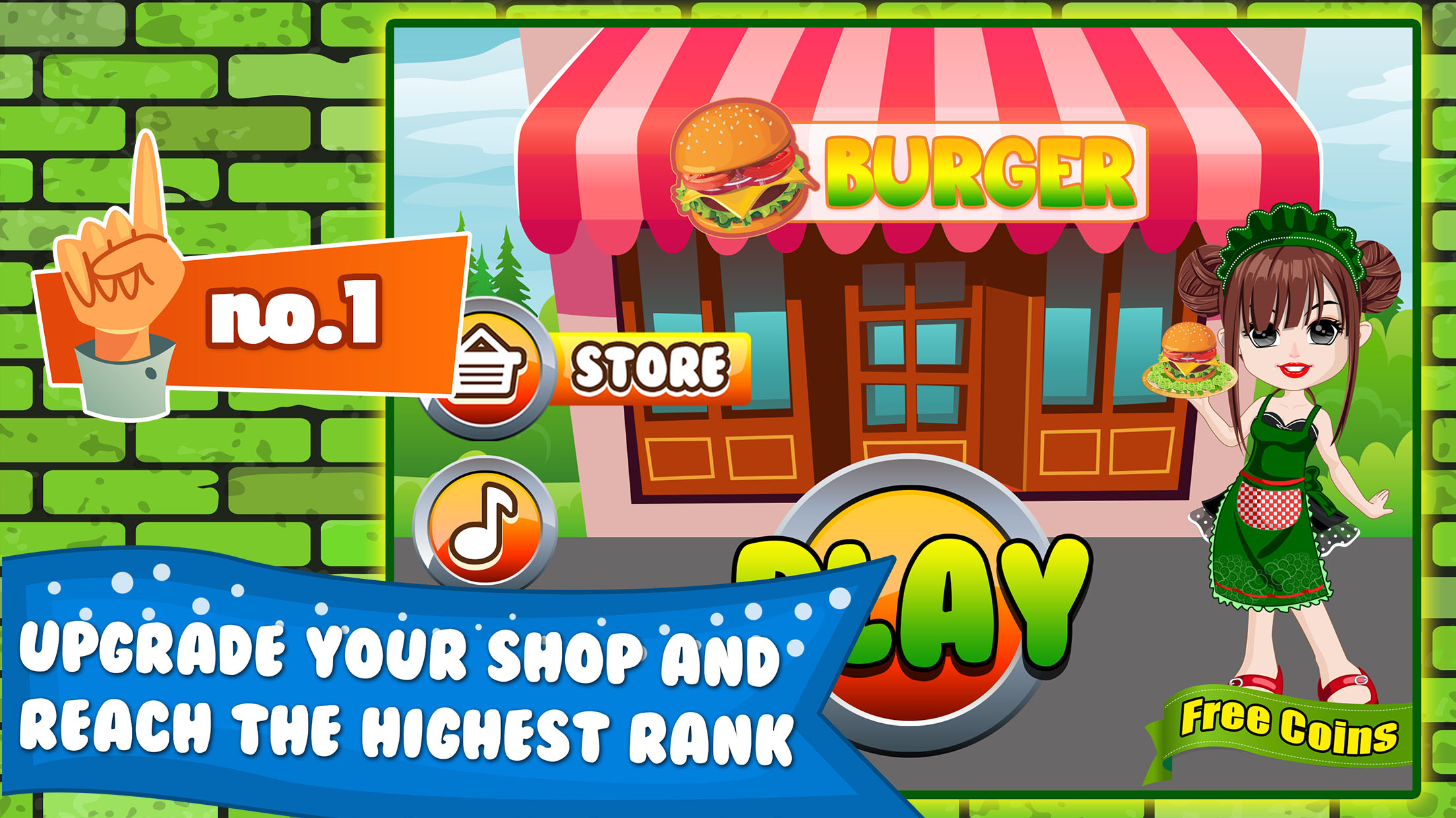 Burger Cooking Restaurant Maker Jam - the mama king food shop in a jolly diner story dash game! screenshot 4