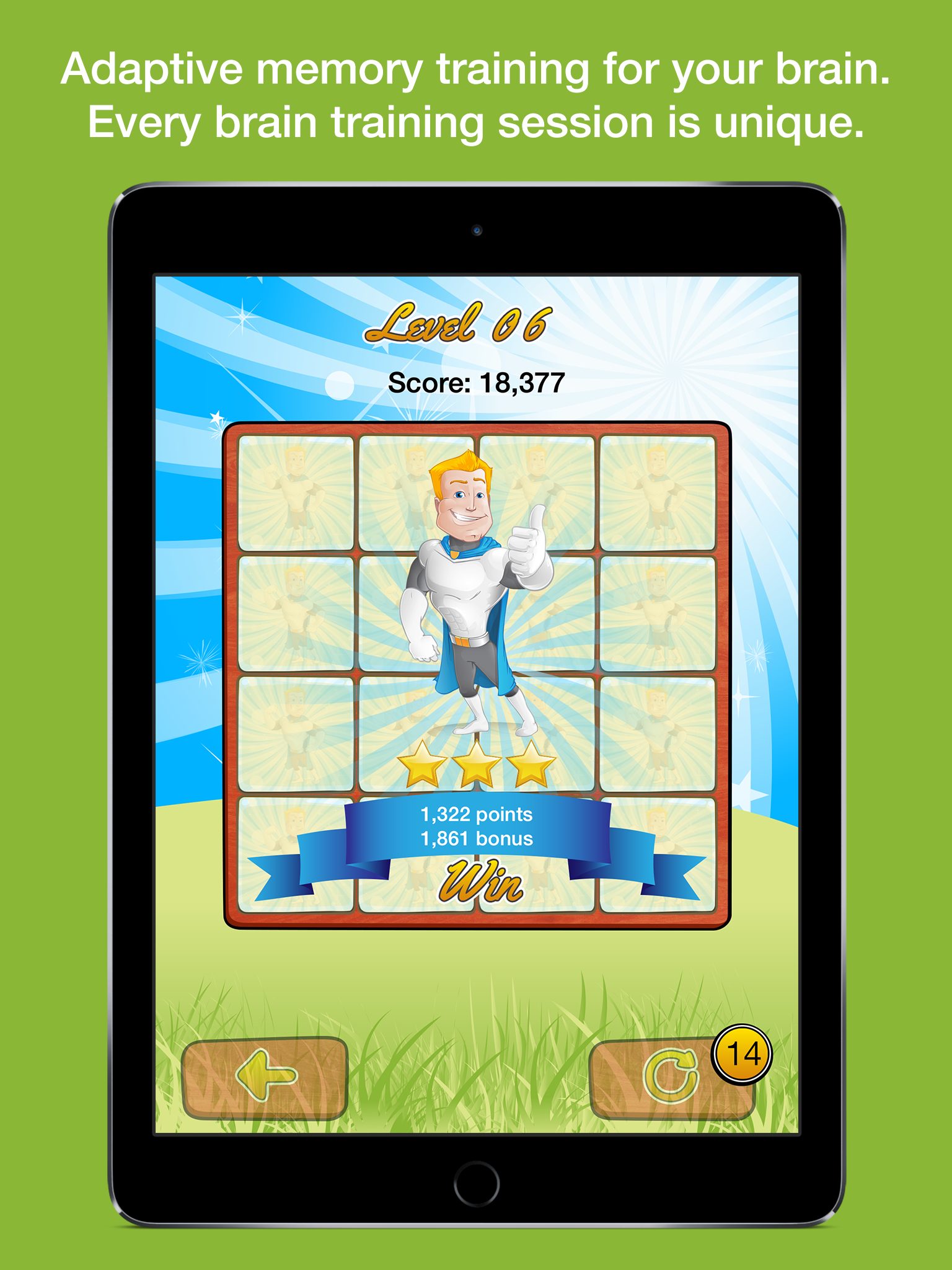Super Brain Game - Simple Cognitive Training to Help Improve Your Memory screenshot 6