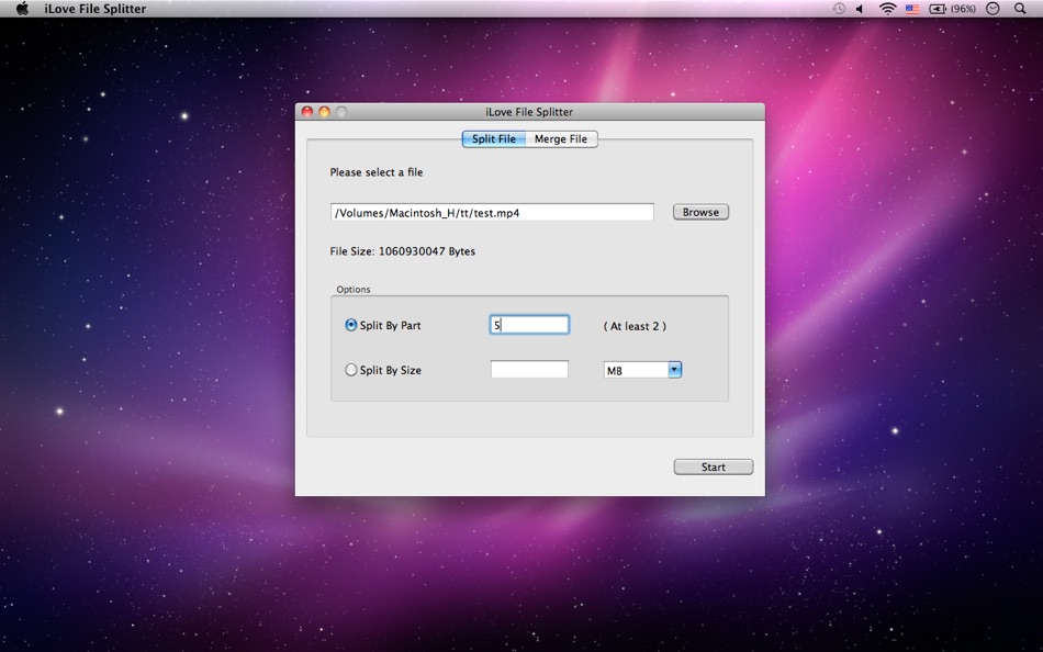 iLove File Splitter - 2.9.0 - (macOS)