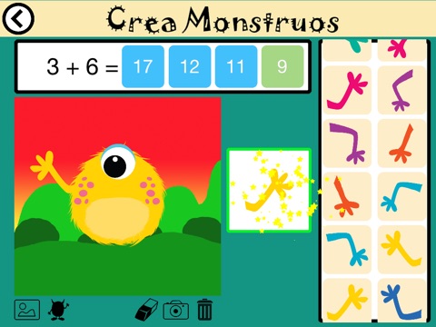 Monster Creator Math screenshot 2