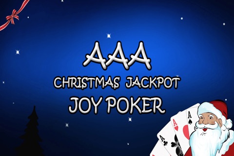 AAA Christmas Jackpot Joy Poker Pro - good casino lottery table screenshot 4