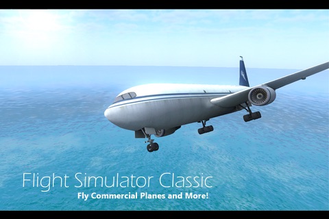 Plane Simulator Classic 2015 - Pilot real jet aircraft SIM fly-ing, racing, parking flight simulation game screenshot 2